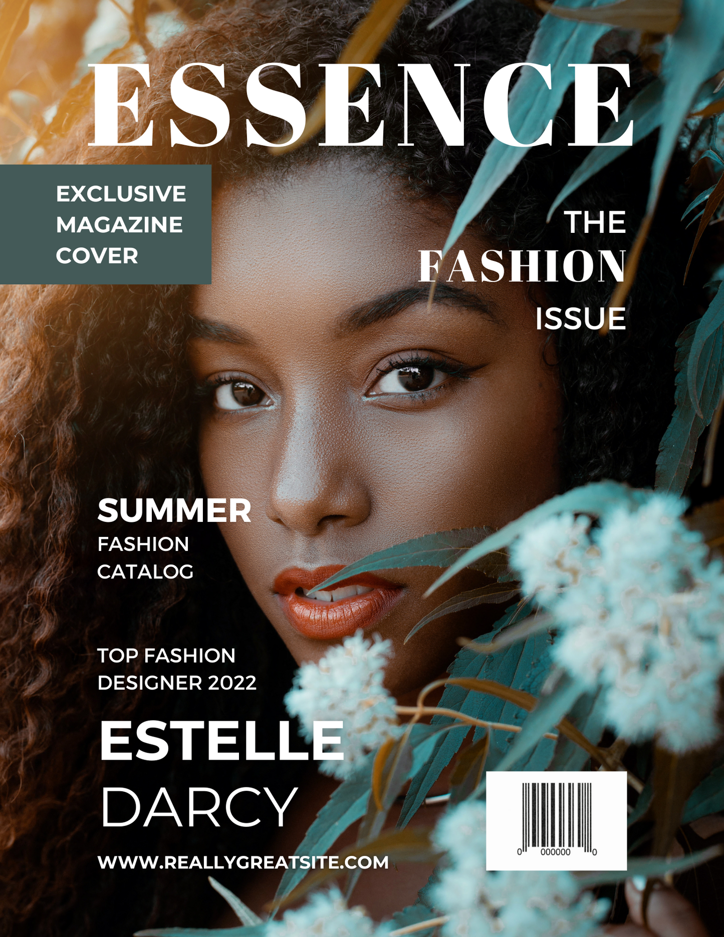 Magazine Cover Template + Mockups