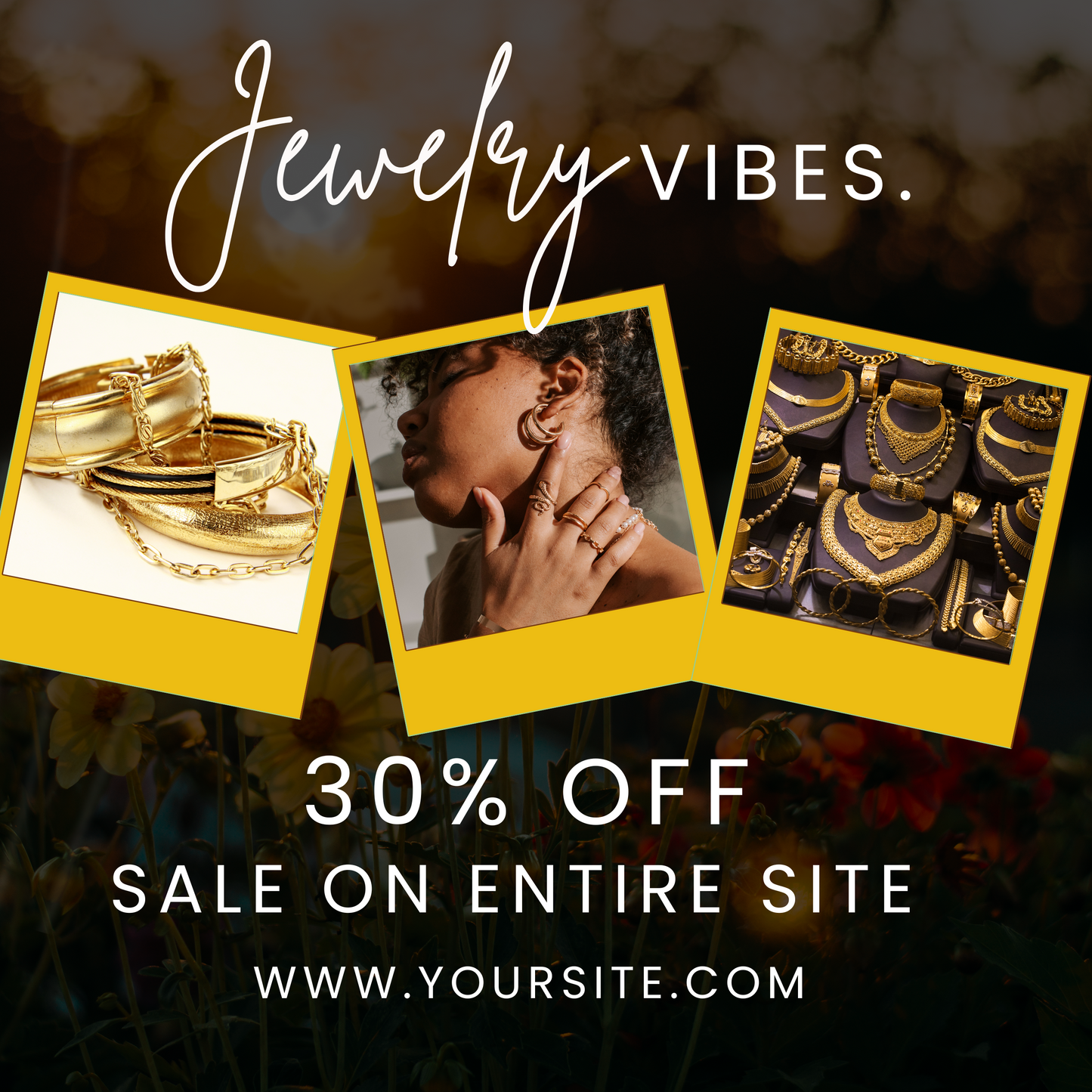 Jewelry Flyer Templates (8 Pack)