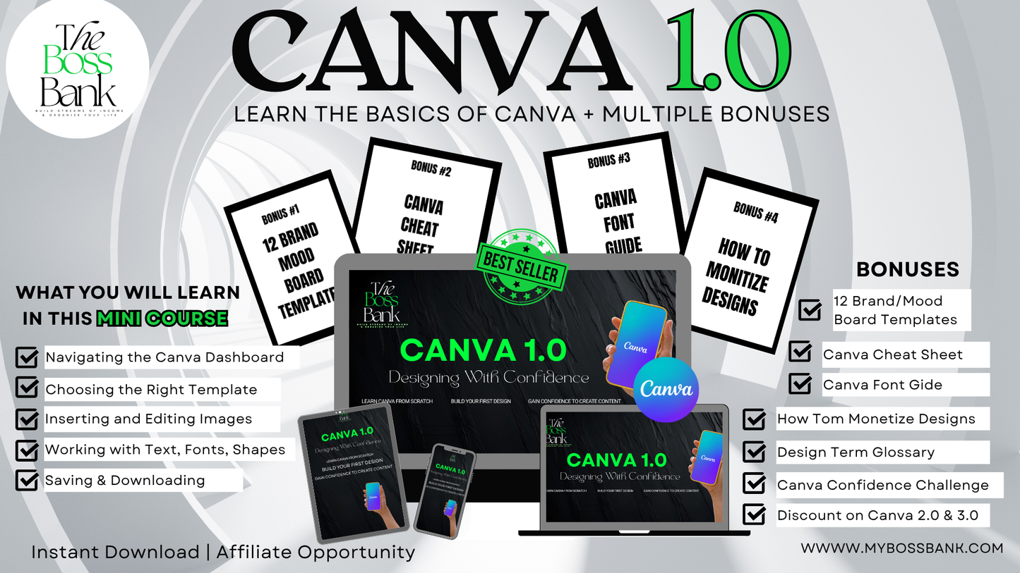 CANVA 1.0 - Designing With Confidence
