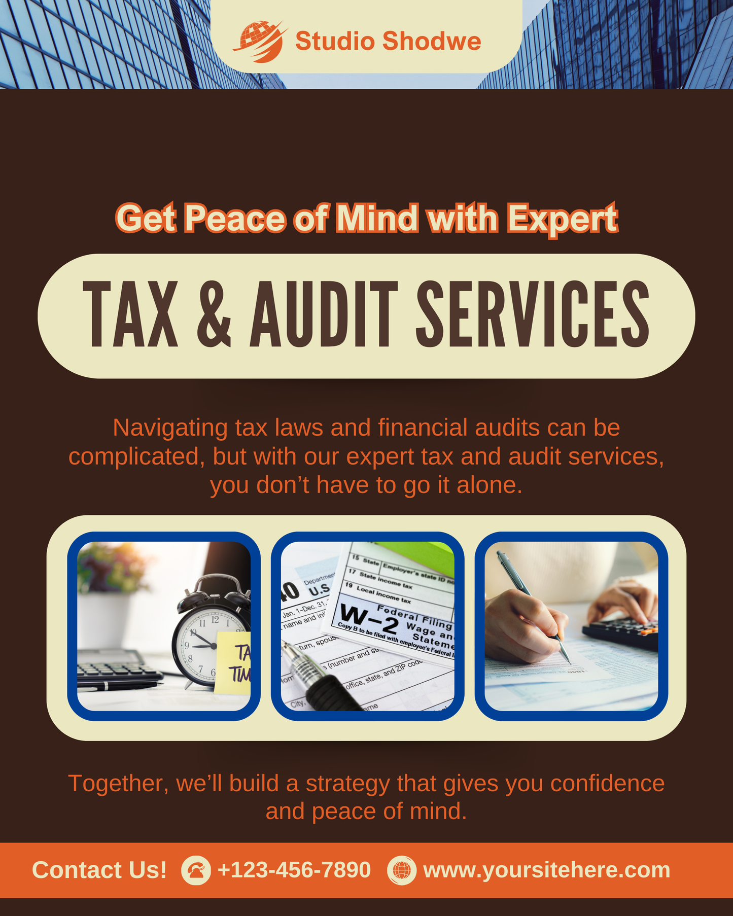 Tax Preparer Social Media Content Flyers