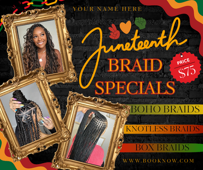 Juneteenth Vibes Flyer Template