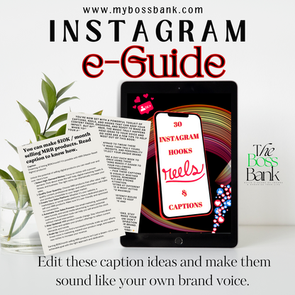 30 Instagram Hooks, Reels, & Captions