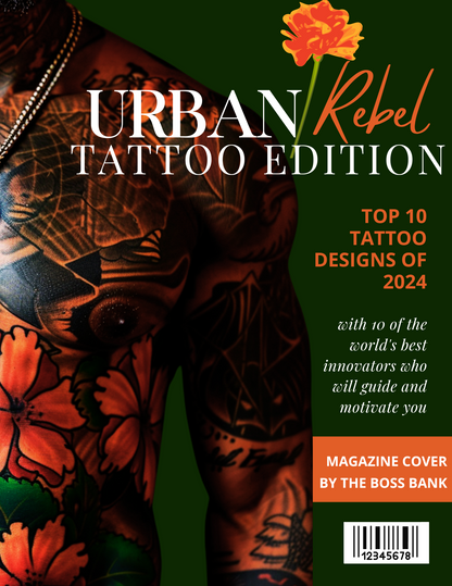 Magazine Cover Template + Mockups