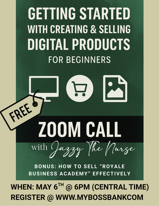 LIVE ZOOM CALL - Getting Started With Creating & Selling Digital Products (For Beginners)